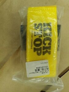 KICK STOP Restraint In Vehicle Leg Restraint Nylon Yellow-NIB NWT