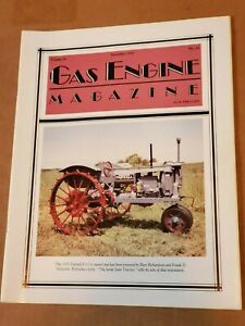Antique Vintage Gas Engine Magazine Volume 26 Number 12 December 1991 Hit Miss
