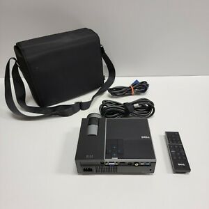 EXCELLENT - Dell M409WX mini video projector with Remote Control &amp; Carrying Bag!