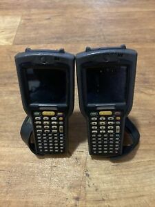 Lot of 2 Motorola MC3090BT-GU0PPCGA2WR Wireless Handheld Barcode Scanner