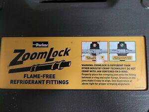 PARKER ZOOMLOCK 8piece Jaws Flame-free Fittings Propress Refrigerant 1/4”-1-3/8”