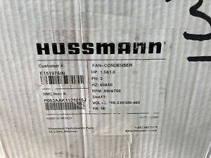 Hussmann E151976IN Fan Condenser NIB Motor 1.5HP 230/460/60/3/850 56FRA