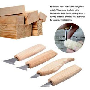 Durable Wood Carving Cutter Chisels Sharpen Skin DIY Tools for Beginner
