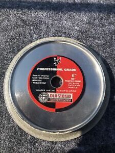 Diamond Professionals Platinum Series 6” Wet Profile Wheel 3/8” Round PW38M(I3)