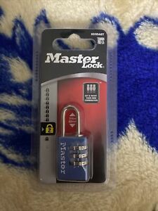 Master Lock 7/8in 22mm wide Set Your Own Combination Lock