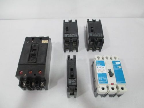 LOT 5 WESTINGHOUSE ASSORTED EHD3030 EB1015 186P697H01 CIRCUIT BREAKER D258249