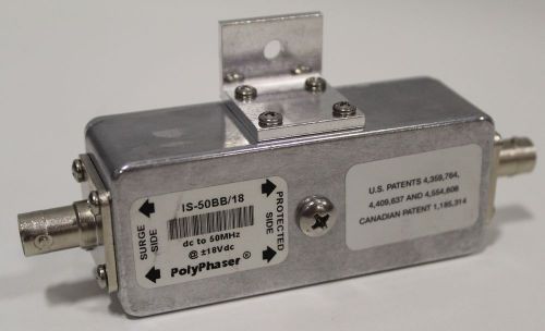 Polyphaser IS-50BB/18 Coaxial Lightening Protector + Free Expedited Shipping!!!