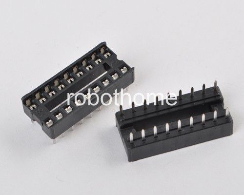 10pcs dip 18 pins ic sockets adaptor solder type socket brand new for sale