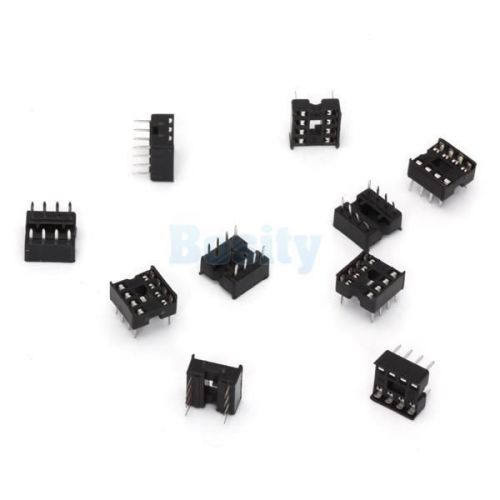 10pcs 8pin pitch 2.54mm dip ic socket adapter solder type socket for sale