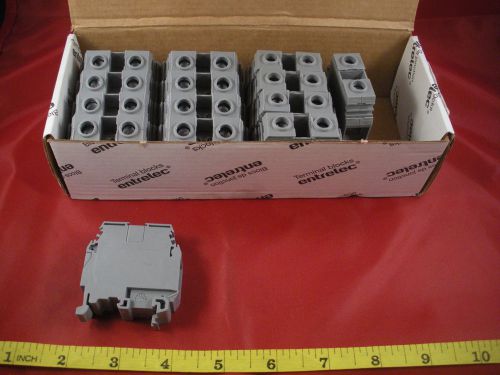Abb 1sna115124r0700 terminal blocks lot of (14) m35/16 grey 600v 160a 10-0/1awg for sale
