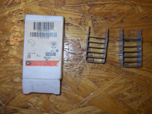 New wire mold wiremomld g2006 cover clip box of 12 gray for sale