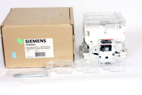 Siemens CFS363J 100A Fusible Switch, J Fuse Provision