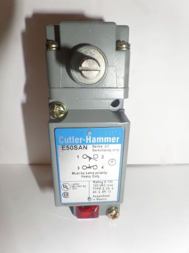 Cutler hammer eaton limit switch component e50anr1 new &amp; genuine for sale