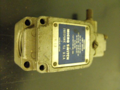 Micro switch?precision limit switch, pilot duty 600v max for sale