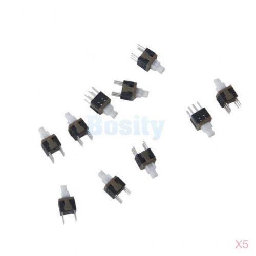 5x 10pcs 5.8x5.8mm 6 pins cap self-locking type switch button control touchtone for sale