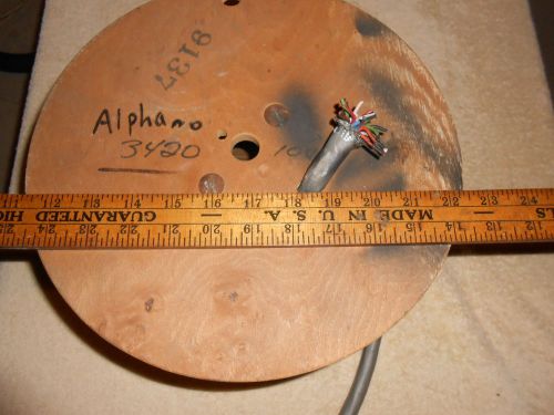 Alpha Wire Corp. #3420, 20 Conductor Shielded Cable, 40+ ft., 18 AWG, 1kV