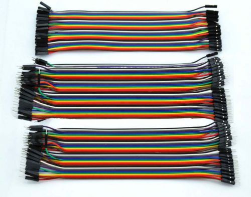 120pcs High Quality 20cm 2.54mm 1pin Jumper Wire Dupont Cable for Arduino
