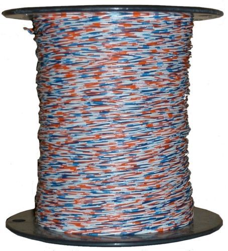 Cross Connect Telephone Wire Cable -  2 Pair (4C) - 24 AWG Copper - 1000ft