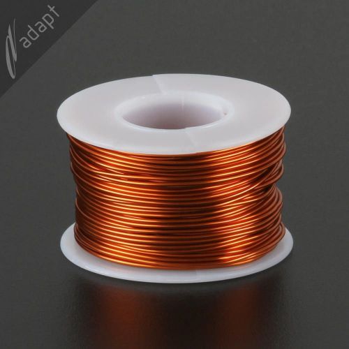 Magnet wire, enameled copper, natural, 18 awg (gauge), 200c, 1/2 lb, 100 ft for sale