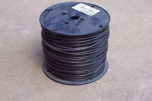 # 12 black stranded thhn wire - 500&#039; roll for sale