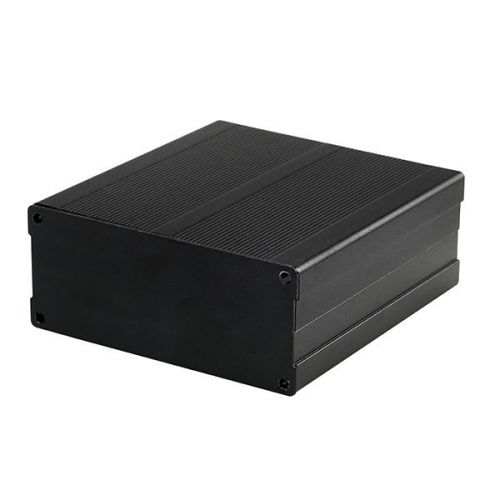 Aluminum box enclosure case project electronic diy black 100*97*40mm(l*w*h) new for sale