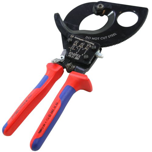 Knipex 9531280 11-inch ratchet action cable cutter for sale
