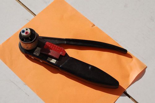 Buchanan Crimping Crimper Tool Teminal Solderless MILITARY M22520/1-Contact Pins