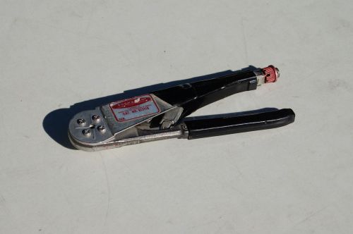 Buchanan crimping crimper tool teminal solderless military 612118 contact pins for sale