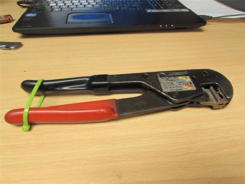 Thomas and betts mfg industrial small ratchet crimpers pba 67 for sale