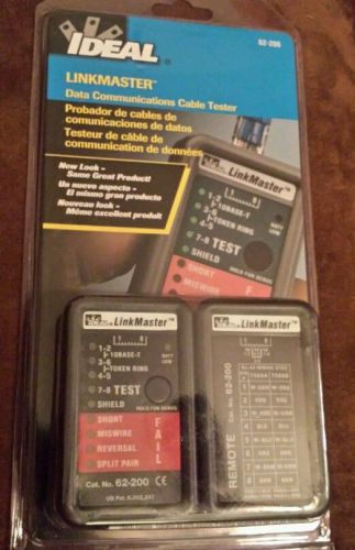 IDEAL LINKMASTER 62-200 Data Communications Cable Tester
