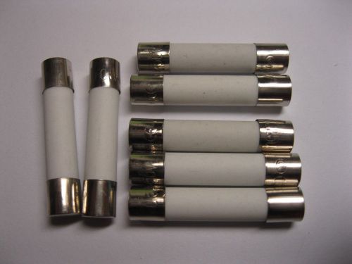 100 pcs fast blow ceramic fuses 30a 250v 6mm x 30mm for sale