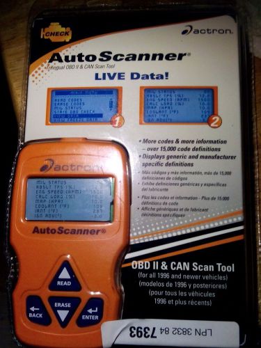 Actron auto scanner