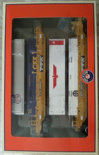 lionel #29695 trailer train maxi stack pair