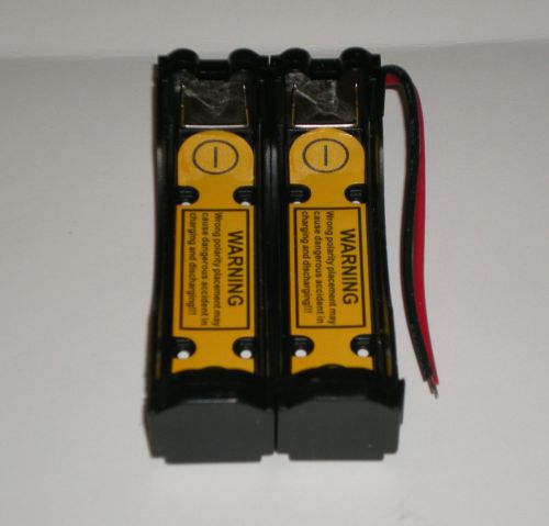18650 x 2 Battery Holder. 1S2P with PCM. New. Free Shipping.
