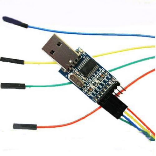4x dual voltage output usb to ttl pl2303 module stc download upgrade cable route for sale