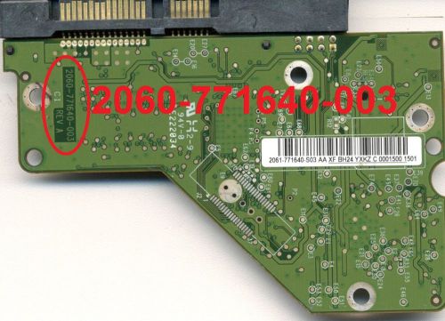 Wd2500aakx-083ca1 2061-771640-s13 ac wd2500aakx 3.5&#039;&#039; sata pcb +fw for sale