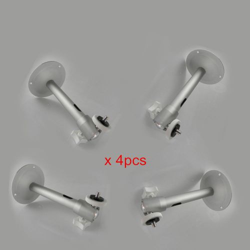 [4x] wall ceilling mount metal stand bracket for ip security camera cctv dvr for sale