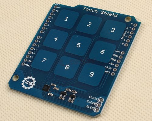 ICSH013A MPR121 Touch Shield Perfect