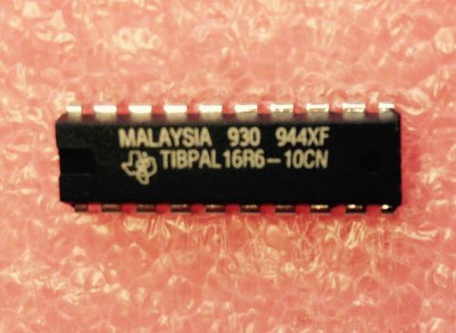LOT OF 10 TEXAS INSTRUMENTS TIBPAL16R6-10  PROGRAMMABLE ARRAY DEVICE ***NEW***