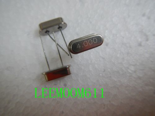 20PCS, 4MHz / 4.000 MHZ Crystal Oscillator HC-49S NEW