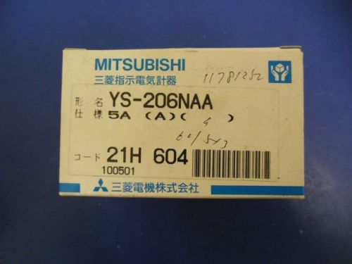 MITSUBISHI ELECTRIC YS-206NAA Amp Gauge E060.