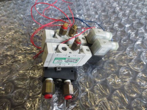 MILLTRONICS PARTNER I CNC 2 NUMATICS L11BA452O000030 SOLENOID VALVE W/ MANIFOLD