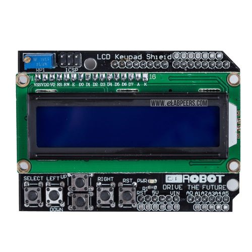 Arduino LCD Keypad Shield (NEW, SHIP FROM USA)