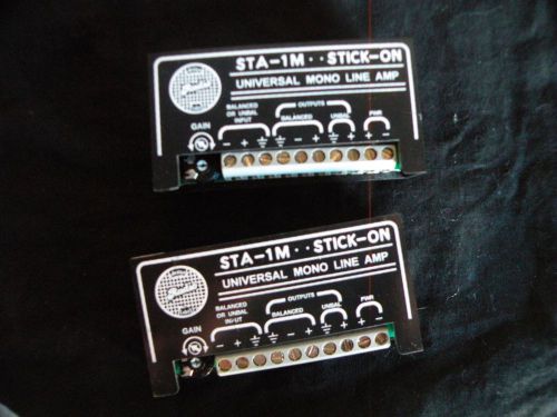 STA-1M Mono Line Amp Stick-On