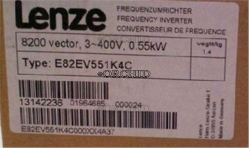 New inverter e82ev551k4c box e82ev5514c in e82ev551-4c lenze for sale