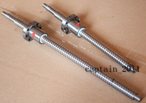 2 new anti backlash ballscrews rm2505-900/1200mm-c7 end machined(b) for sale
