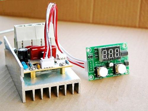 Ac 220v 10000w scr voltage regulator speed control dimmer thermostat led display for sale