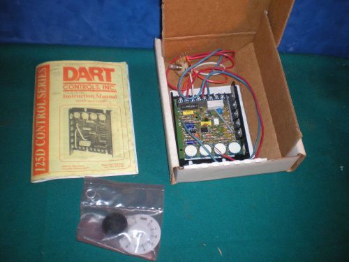 DART Controls 125D Variable Speed Control Universal &amp; 90v DC motors 125DV-C-K