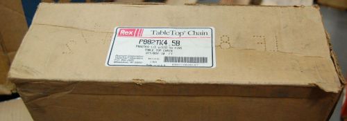 New rex rexnord 10&#039; p882tk4.5b tabletop conveyer chain (c-1q) for sale