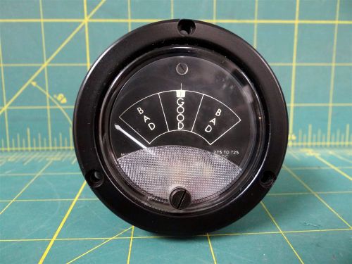 Navsea arbitrary scale (bad-good-bad) meter p/n 63a3d26 for sale